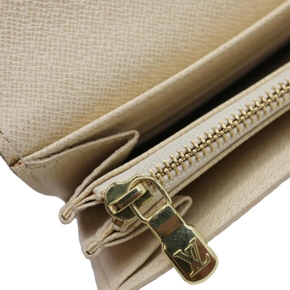 Louis Vuitton Sarah Damier Azur Wallet White - Picture 10 of 15